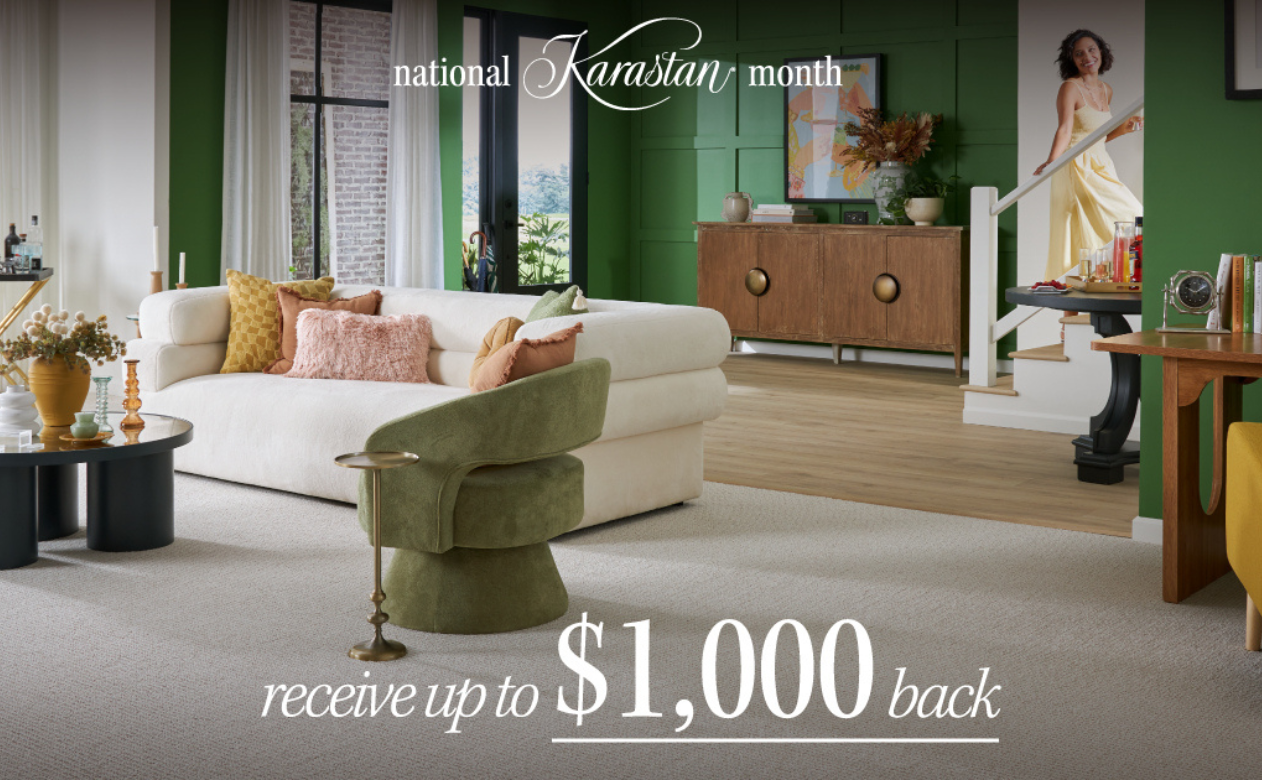 Save $1,000 off your new floors when you trade in your old ones